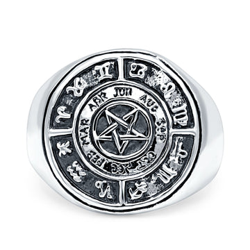 Zodiac Sign Rings